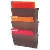 deflecto Unbreakable DocuPocket Wall File, Legal Size, 17.5" x 3" x 6.5", Smoke - 2 of 4