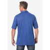 KingSize Men's Big & Tall Shrink-Less Lightweight Polo T-Shirt - 3 of 4