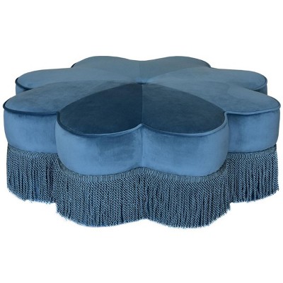 Tanith Flower Ottoman  - Safavieh