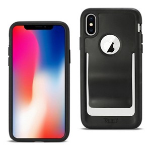 Reiko iPhone X/iPhone XS Belt Clip Polymer Case in Black - 1 of 4