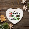 Santa’s Favorite Doctor Christmas Ornament, Appreciation Gift for Medical Worker and Phd| OrnamentallyYou - 4 of 4