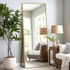 PexFix Rectangular Metal Framed Full Length Wall Mirror Free Standing Mirror - 2 of 4