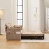Whisen Pull Out Sofa Bed, Convertible Sleeper Sofa Couch with Side Storage and USB/C-TYPE Charging Ports - 3 of 4