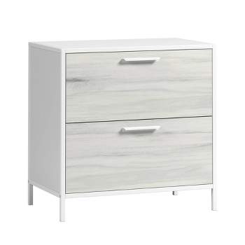 Boulevard Cafe 2 Drawer File Cabinet White - Sauder