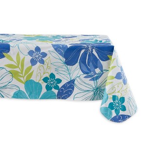 Design Imports Tropical Bahama Vinyl Tablecloth 60X84 - 1 of 4