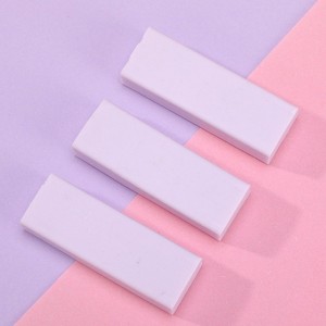 HTUTWOO Set of 3 Pencil Eraser Cute Erasers ,Students School Office Home Supplies,Purple - 1 of 4