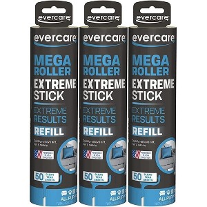Evercare Mega Roller Extreme Stick Large Surface Roller Refill 50 Sheets - 1 of 4