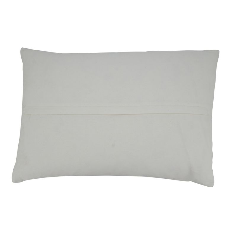 Saro Lifestyle Chunky Striped Throw Pillow With Down Filling, 2 of 4