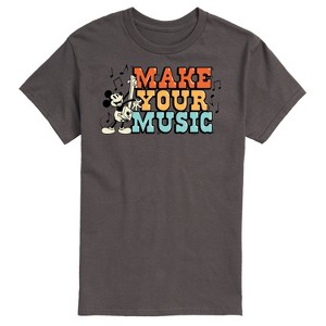 Men's - Disney - Make Your Music Short Sleeve Graphic T-Shirt - 1 of 4