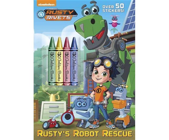 Rusty's Robot Rescue (Paperback) (Golden Books)