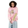 SpongeBob SquarePants Tie Dye Women's Pink Hoodie - 3 of 4