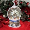 Christmas Led Santa Swirldome Rotation Roman, Inc  -  Water Globe - 3 of 3