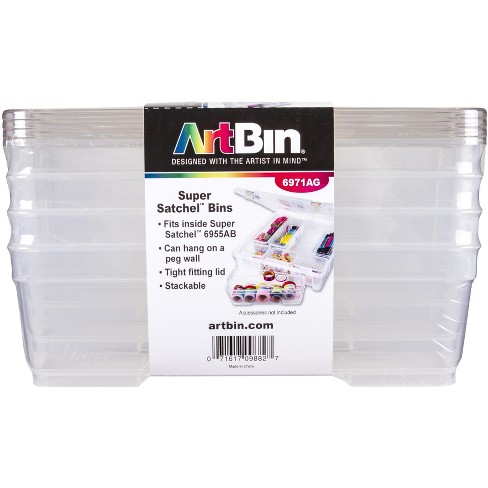 ArtBin Clear Storage Bins with Lids