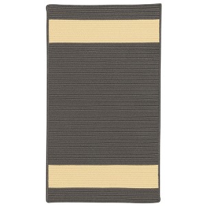 Colonial Mills Aurora Area Rug 2' x 4' Grey Yellow - 1 of 3