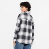 Women's Long Sleeve Oversized Flannel Button-Down Shirt - Wild Fable™ - 3 of 3