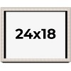 PosterPalooza | Minimalist Shadow Box Silver Picture Frame - UV Acrylic, Backing Board, Hanging Hardware - 2 of 4