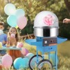 VEVOR Electric Cotton Candy Machine with Cart, 1000W Commercial Candy Floss Maker with Cover, Stainless Steel Bowl, Sugar Scoop and Drawer Blue - 2 of 4