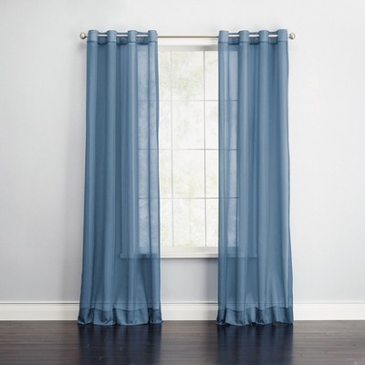 BrylaneHome BH Studio Sheer Voile Grommet Panel