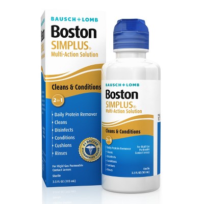 Boston Simplus Multipurpose Contact Lens Solution - 3.5 fl oz