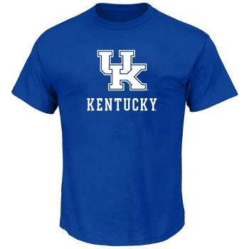 NCAA Kentucky Wildcats Men's Big and Tall Logo Short Sleeve T-Shirt