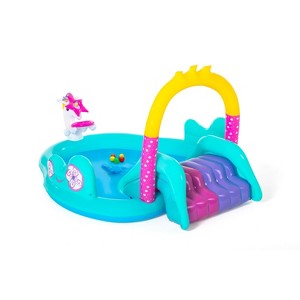 Bestway: H2OGO! Magical Unicorn Carriage Play Pool - 1 of 4
