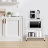 Vtec Trading White 3-Tier Stackable Wire Shelving Unit - 2 of 3