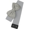 INSPIRE CHIC Women's PU Leather Elastic Band Bowknot Decor Stretch Belt 2 Pcs - 2 of 4