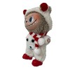 Fuzzy Snowman Outfit with Headband, Scarf & Shoes for 17.5cm Labubu - 2 of 4