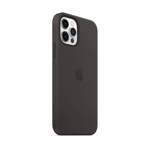 Apple Iphone 12 /iphone 12 Pro Silicone Case With Magsafe - Black