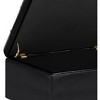 NicBex Faux Leather Storage Ottoman Bench,Storage Ottoman with Tufted Diamond Detail,Modern Storage Bench for Living Room,Bedroom - 3 of 4