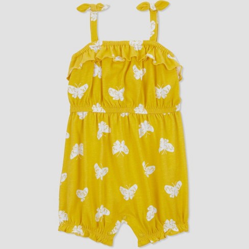 Carter's 2024 yellow romper