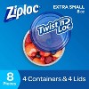 Ziploc Twist 'n Loc Extra Small Containers - 4ct - image 3 of 4