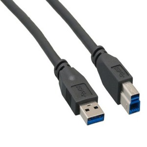 SANOXY Cables and Adapters; 3ft USB 3.0 A Male to B Male Cable, Black - 1 of 3