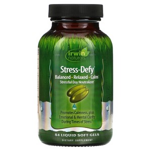 Irwin Naturals Stress-Defy®, 84 Liquid Soft-Gels - 1 of 2