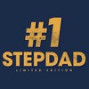 Mens Lost Gods Distressed Number One Stepdad T Shirt - 2 of 4
