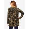 Jessica London Women's Plus Size Cotton Cashmere Turtleneck - 3 of 4