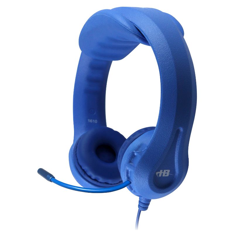 HamiltonBuhl Kids Blue Flex-Phone USB Headset with Gooseneck Microphone, 3 of 6
