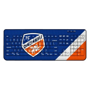 MLS Eastern Conference Teams Diagonal Stripe Wireless USB Keyboard - 1 of 4