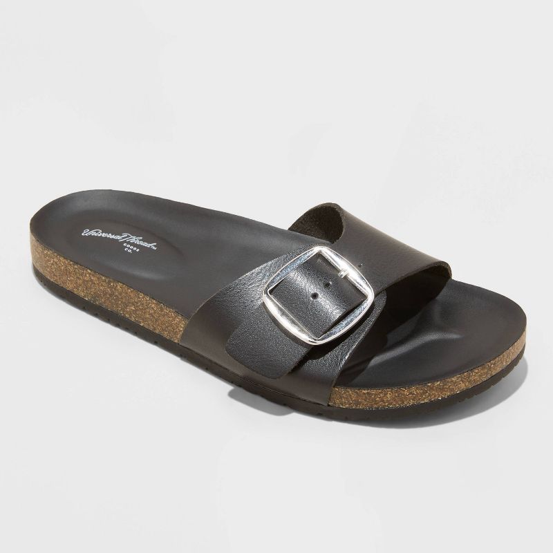 Women&#39;s Cameron Single Band Footbed Sandals - Universal Thread&#8482;, 1 of 9