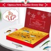 Aoibox 2025 Fishing Advent Calendar Set 24 Piece Countdown Kit for Adults and Teens Freshwater Saltwater Lures Christmas Gift - 2 of 4