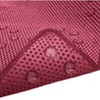 Home Mart Goods Pink Non-Slip Foam Bathtub Shower Mat With Suction Cups - 2 of 3