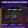 BestMassage 35/47 Inch Gaming Desk Z-Shaped PC Computer Desk with Carbon Fiber Surface Adjustable Leg Pads - 3 of 4