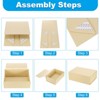 Unique Bargains Easy to Assemble Durable Cardboard Gift Box with Lid - 3 of 4