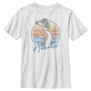 Boy's Lion King Retro Hakuna Timon T-Shirt - 1 of 4