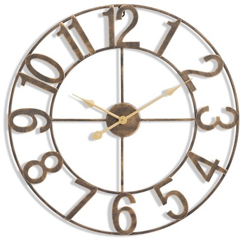 Sorbus Large Wall Clock for Living Room Decor - Numeral Wall Clock for Kitchen - 24 inch Wall Clock Decorative - image 1 of 4