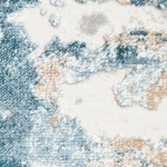 beige/turquoise