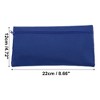 Unique Bargains Pencil Case Canvas Large Capacity Stationery Pen Bag for Office - 2 of 4