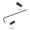 Unique Bargains Heat-treated Chrome Vanadium Alloy Steel Long Arm Hex Key Wrench - 3 of 4