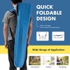 Costway Portable Folding Hammock Lounge Camping Bed Steel Frame Stand W/Carry Bag Blue - 3 of 4