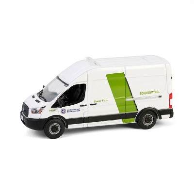 1/64 2020 Transit LWB High Roof, US Customs & Border Patrol, Hot Pursuit 43035-E